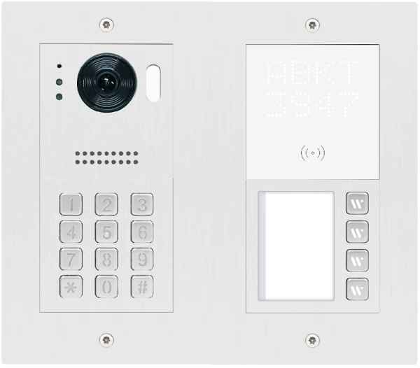 4 Familienhaus Ip Lan Videotürsprechanlage Keypad&RFID Zutritsskontrolle